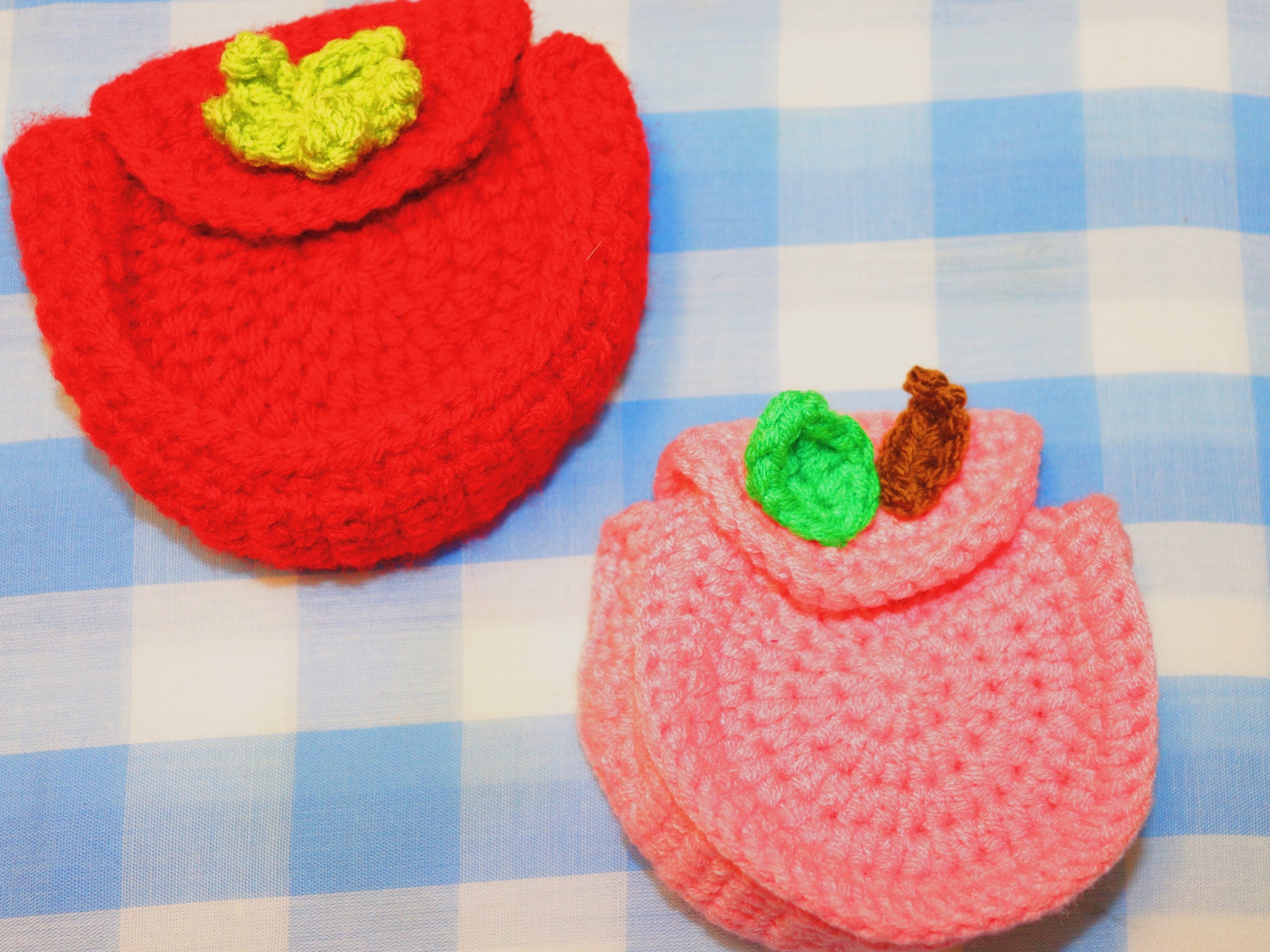 Peachy Keen Crochet Pouch