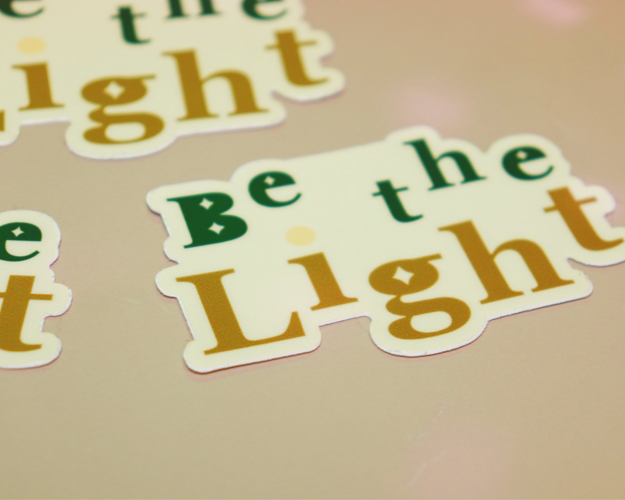 Be the Light Sticker