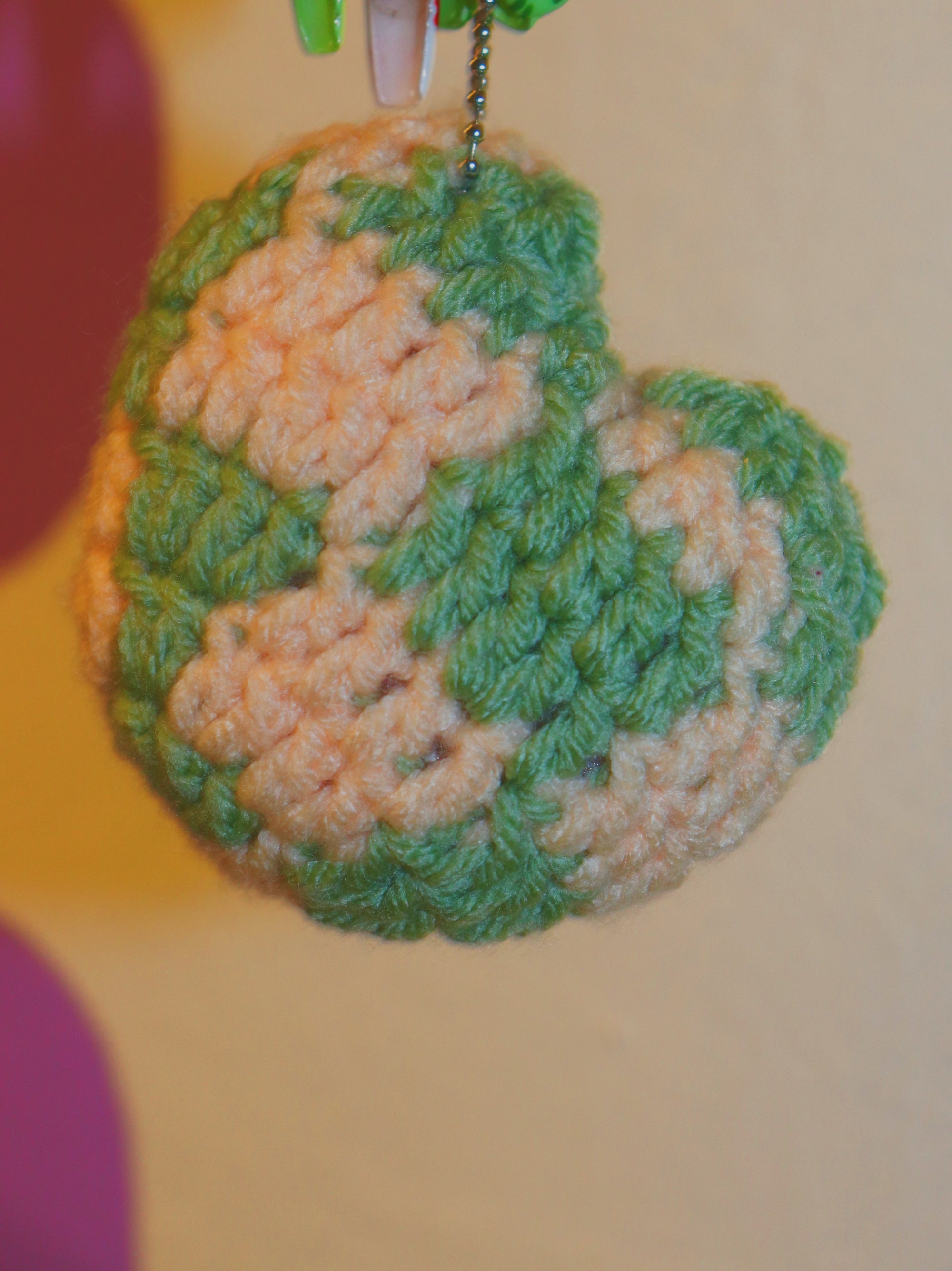 Checkerboard Crochet Heart