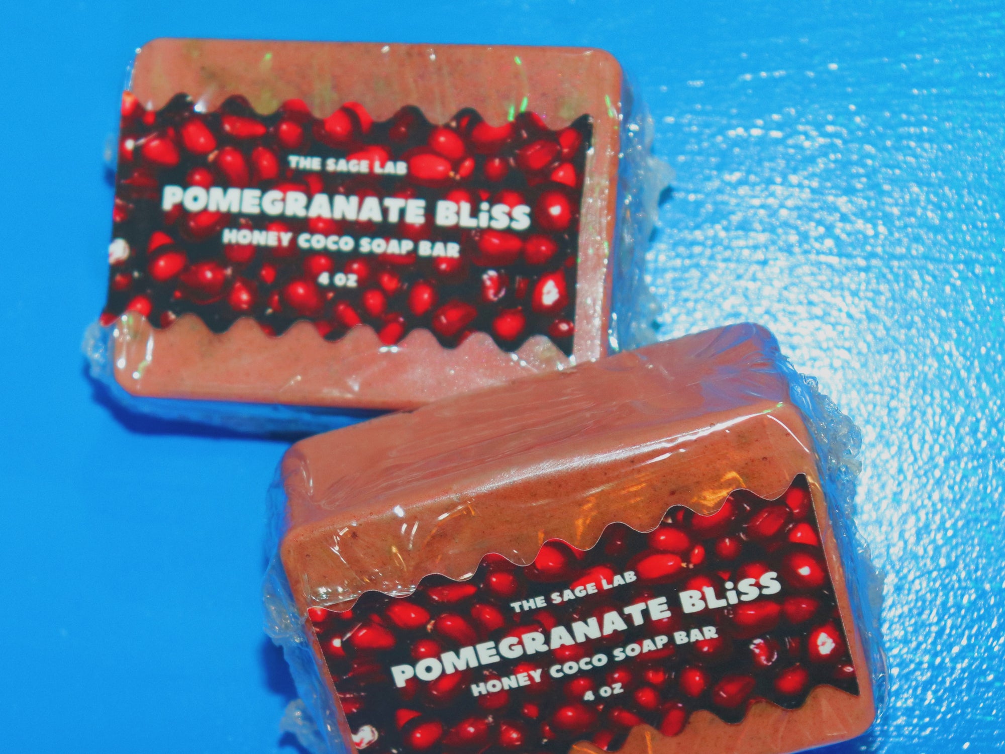 Pomegranate Bliss Soap with Beetroot Powder