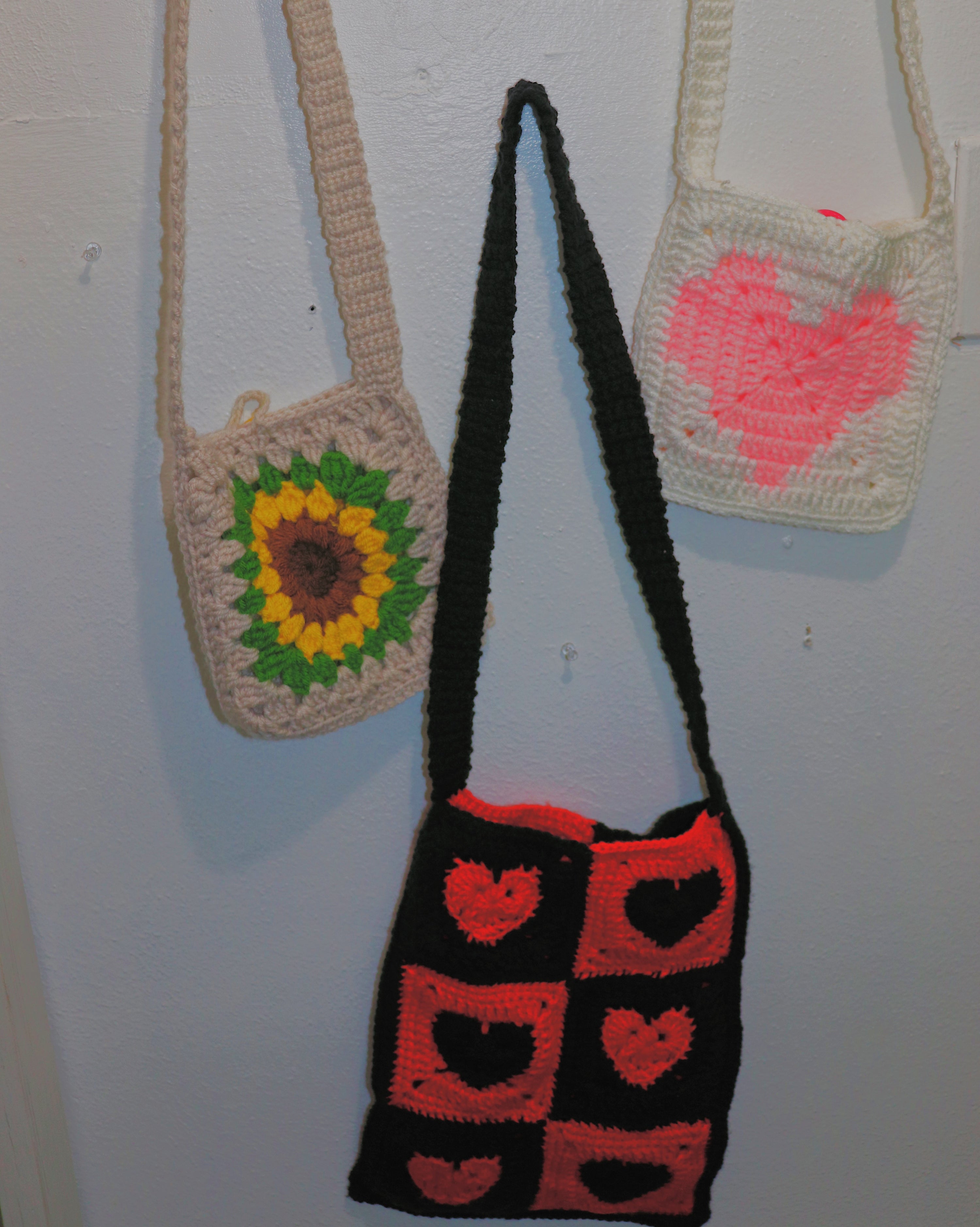 Queen of Hearts Crochet Tote ♥️