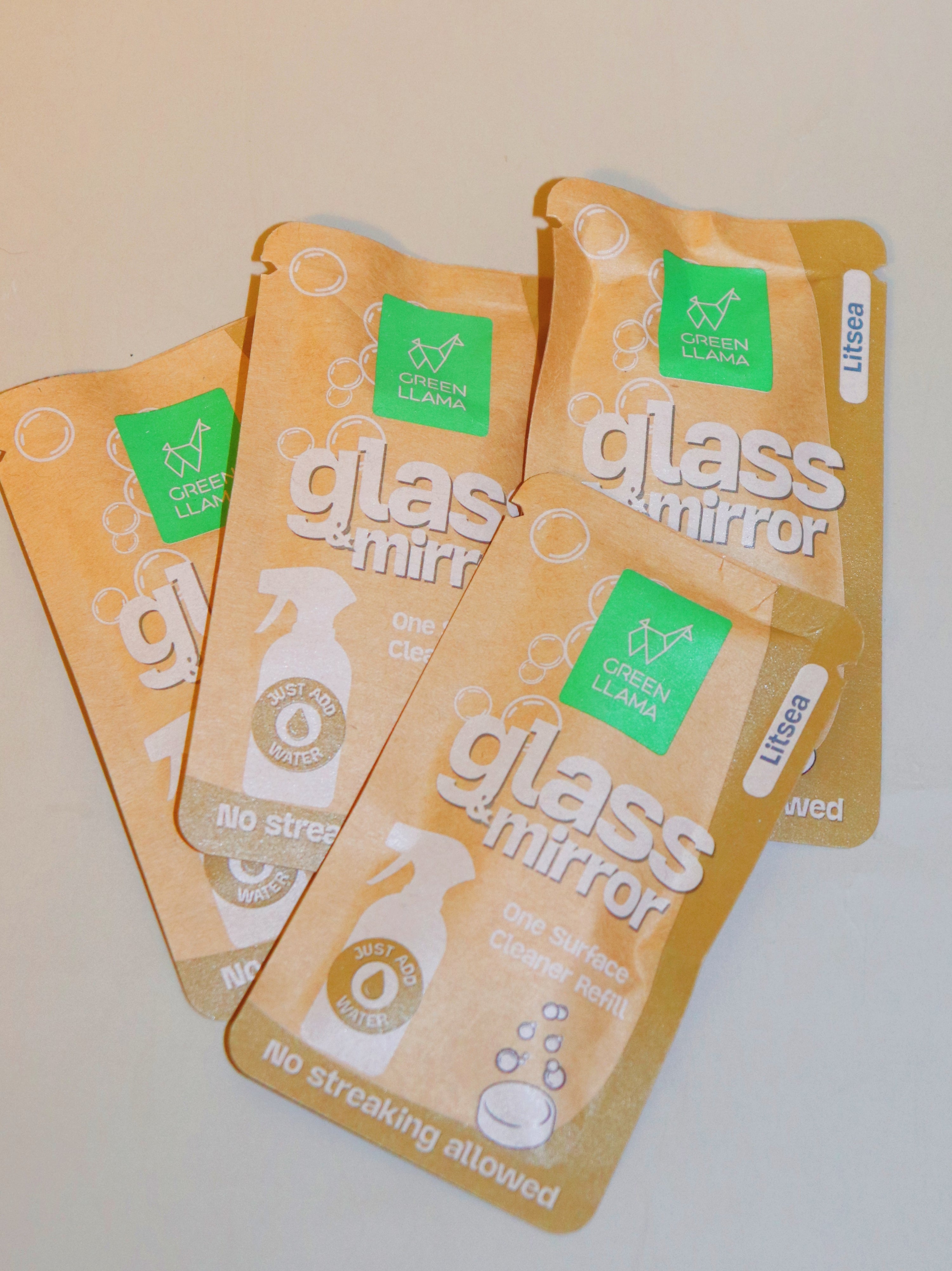 Green Llama Glass Cleaner Tablets