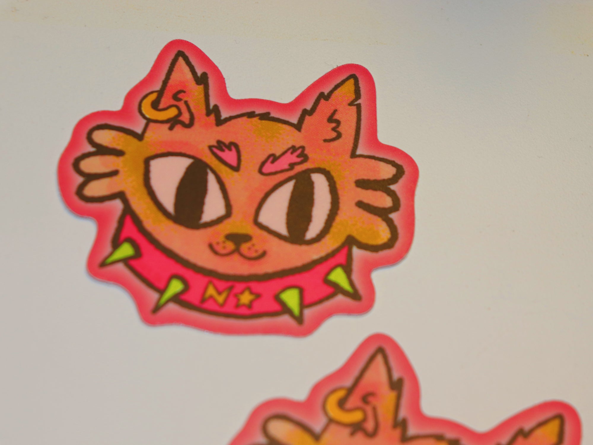 Punk Cat Sticker