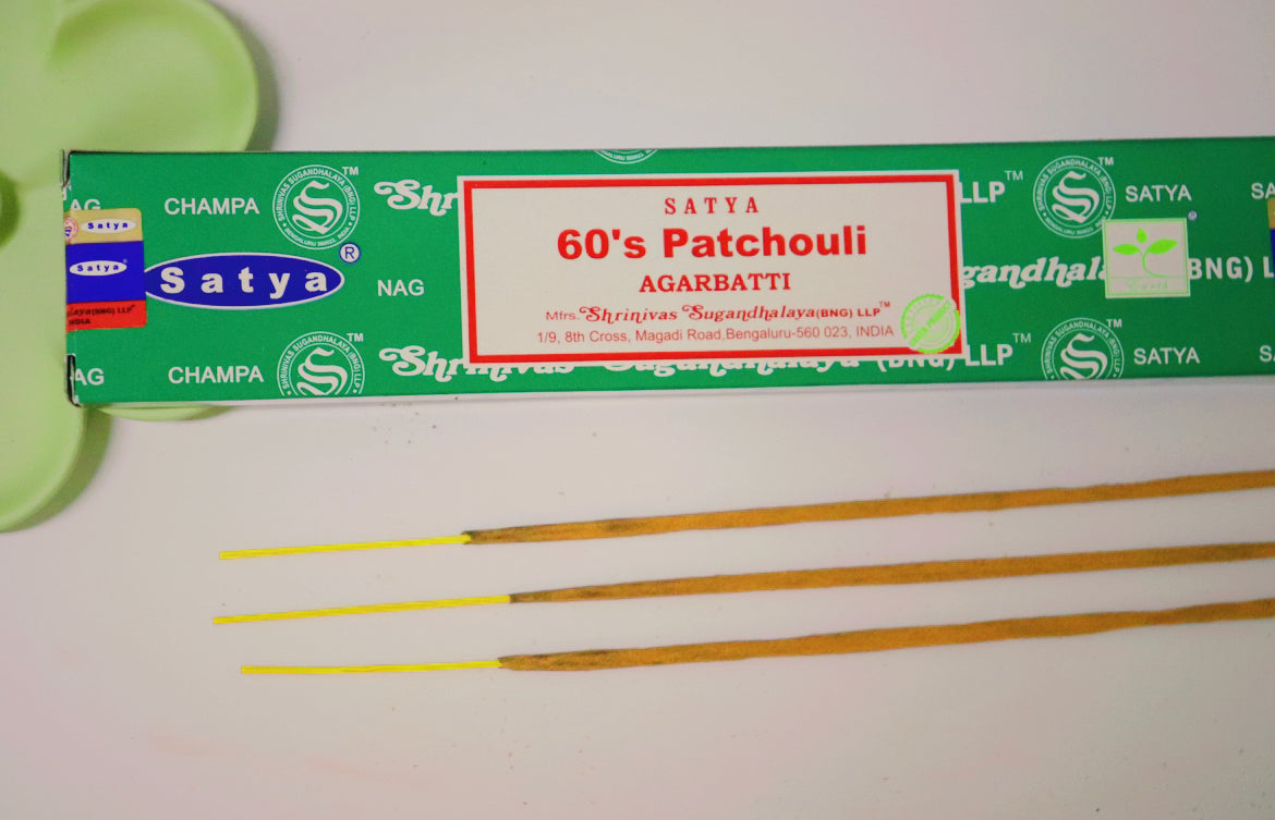 60’S PATCHOULI INCENSE STICKS