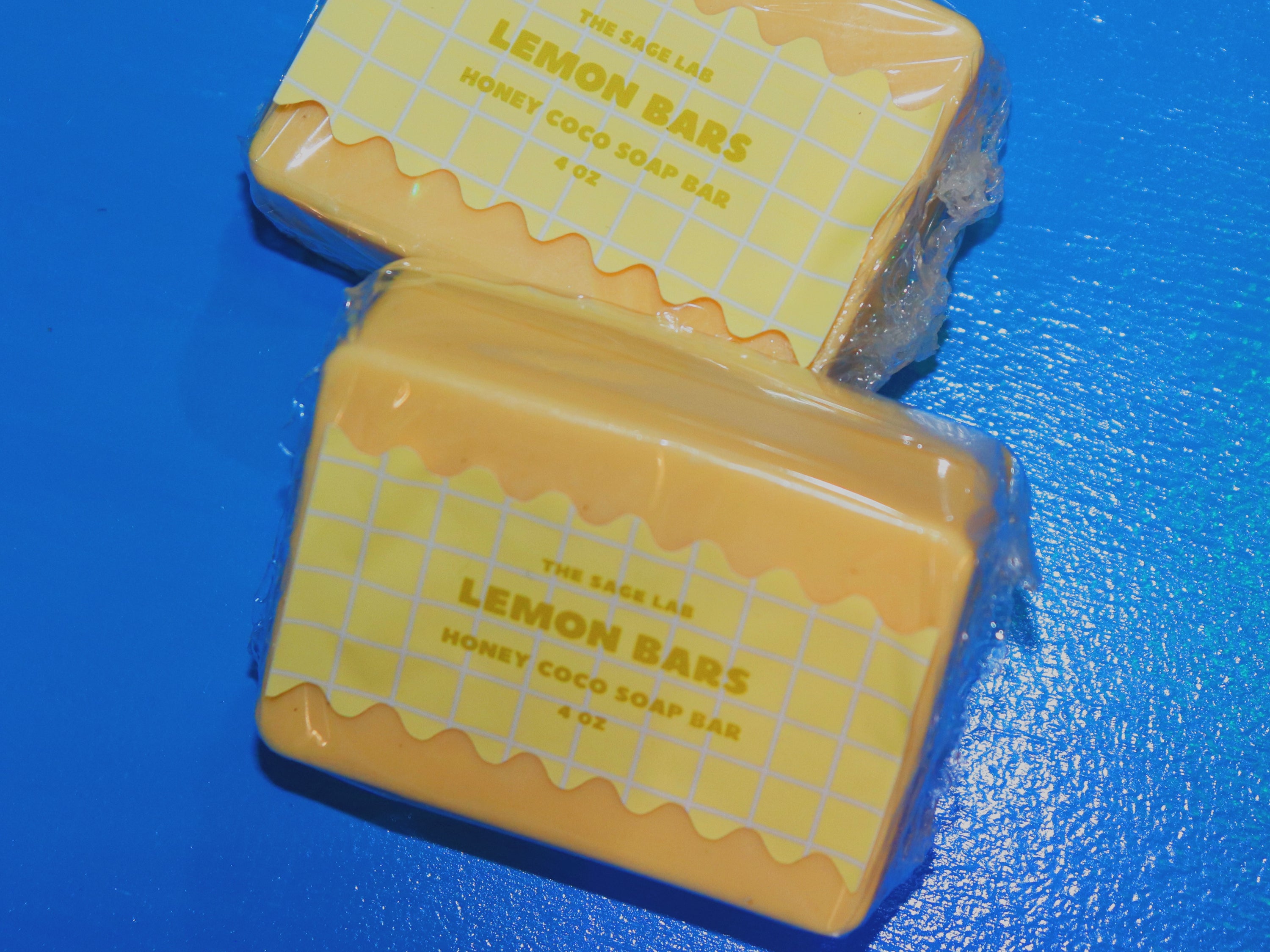 Lemon Bar Soap with Turmeric