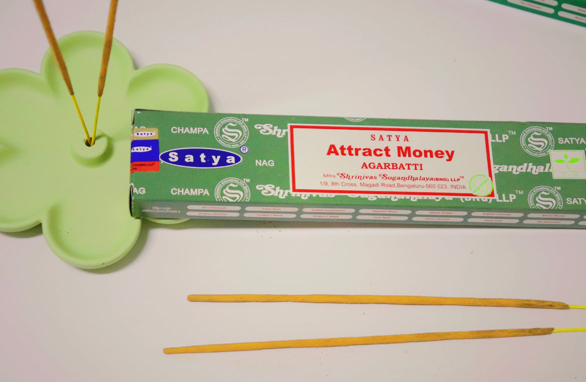 Attract Money 💴 Natural Incense Sticks