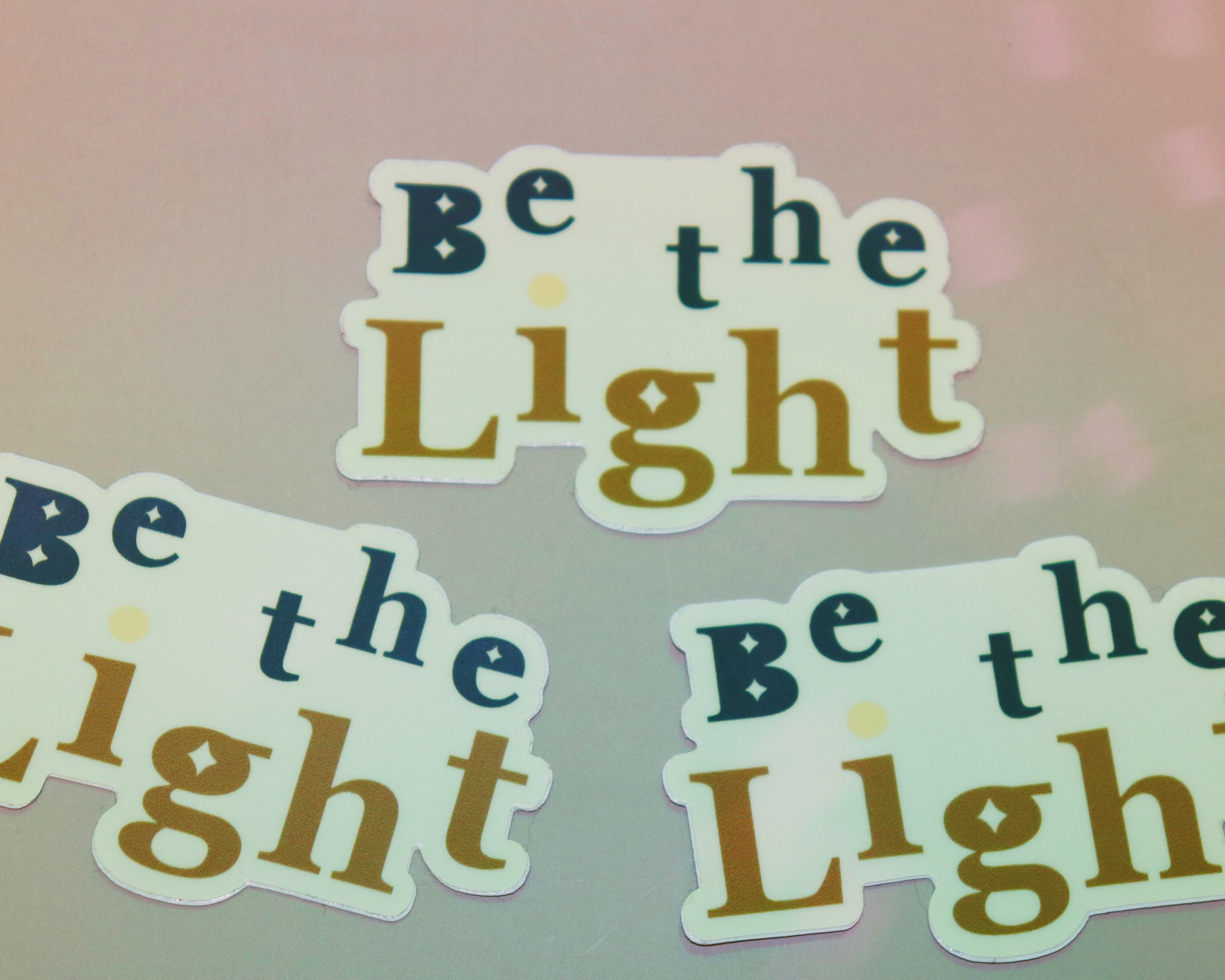 Be the Light Sticker