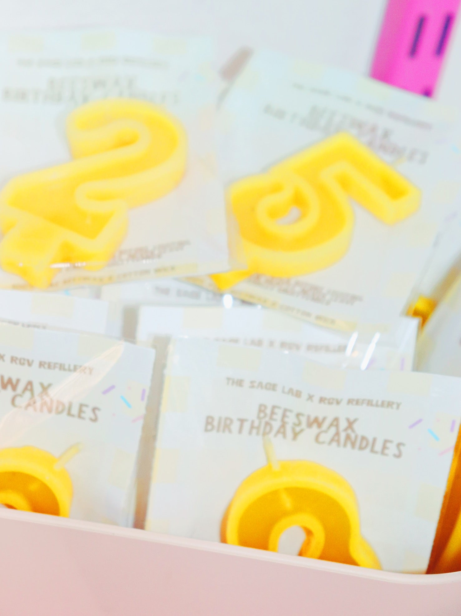 Bee Day Candles