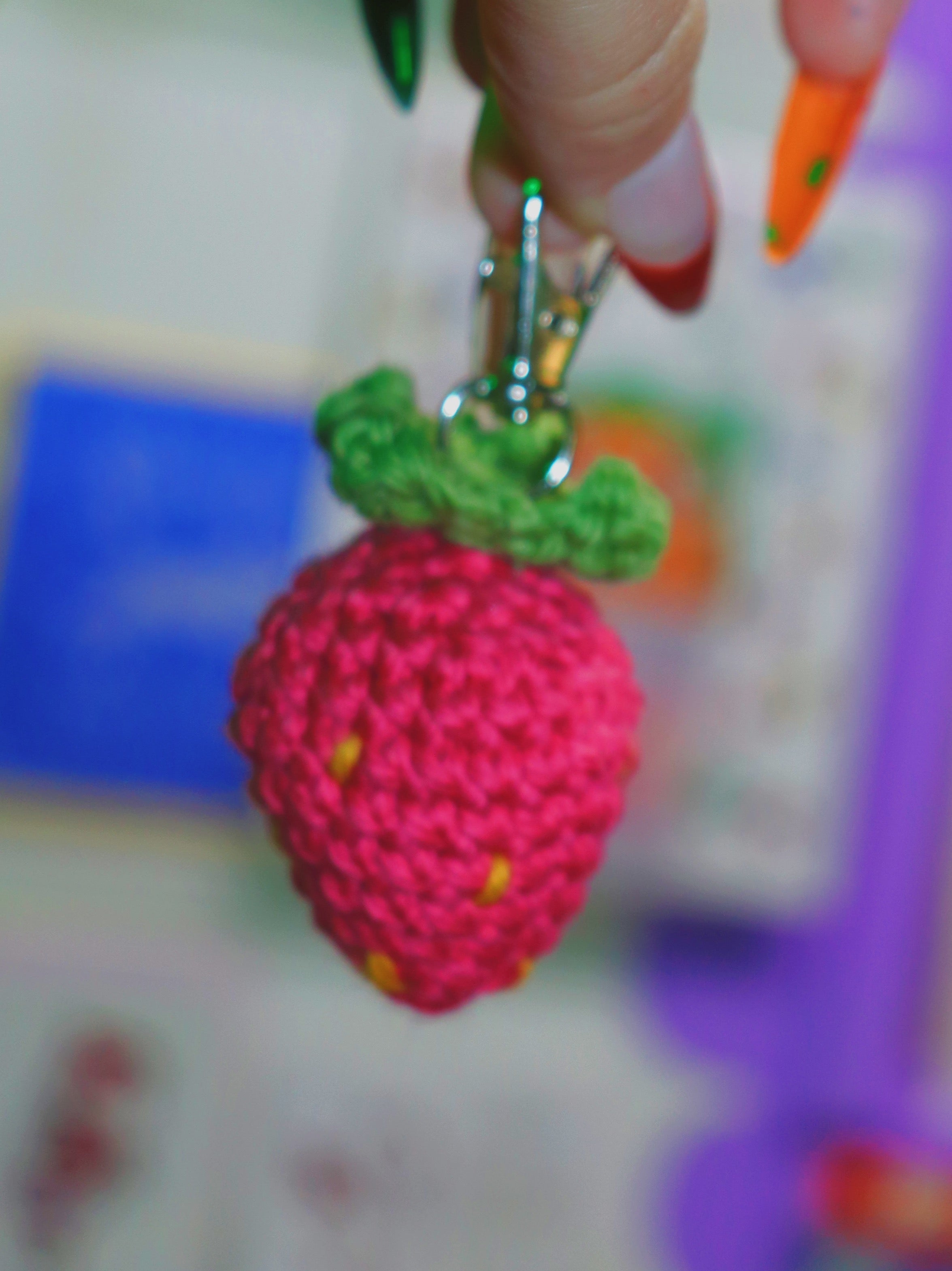 Strawberry Keychain