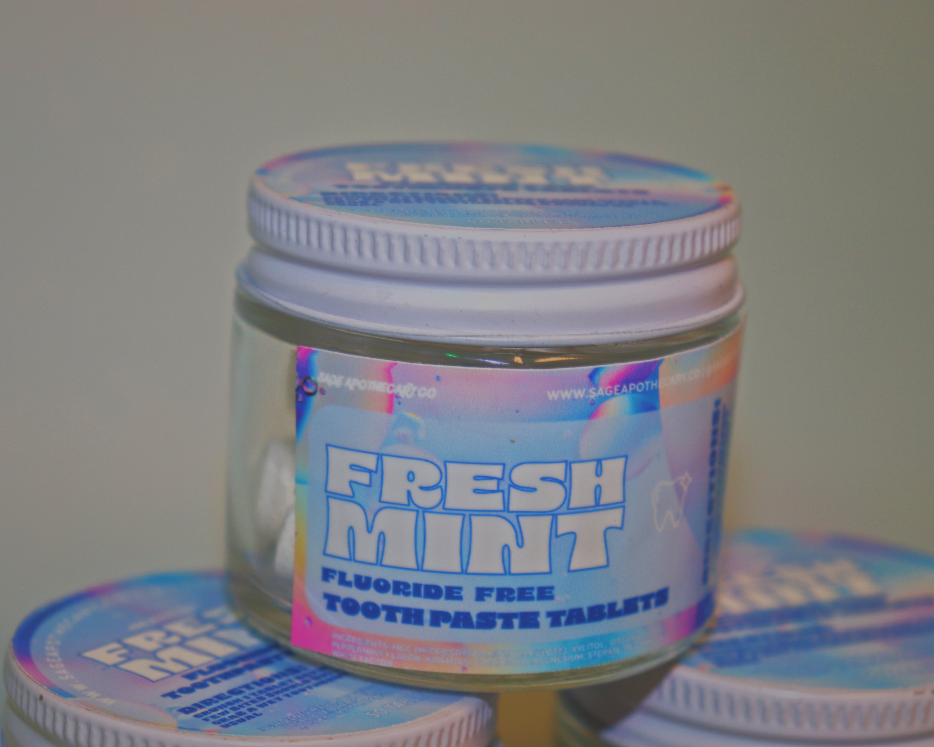 FRESH MINT TOOTHPASTE TABLETS