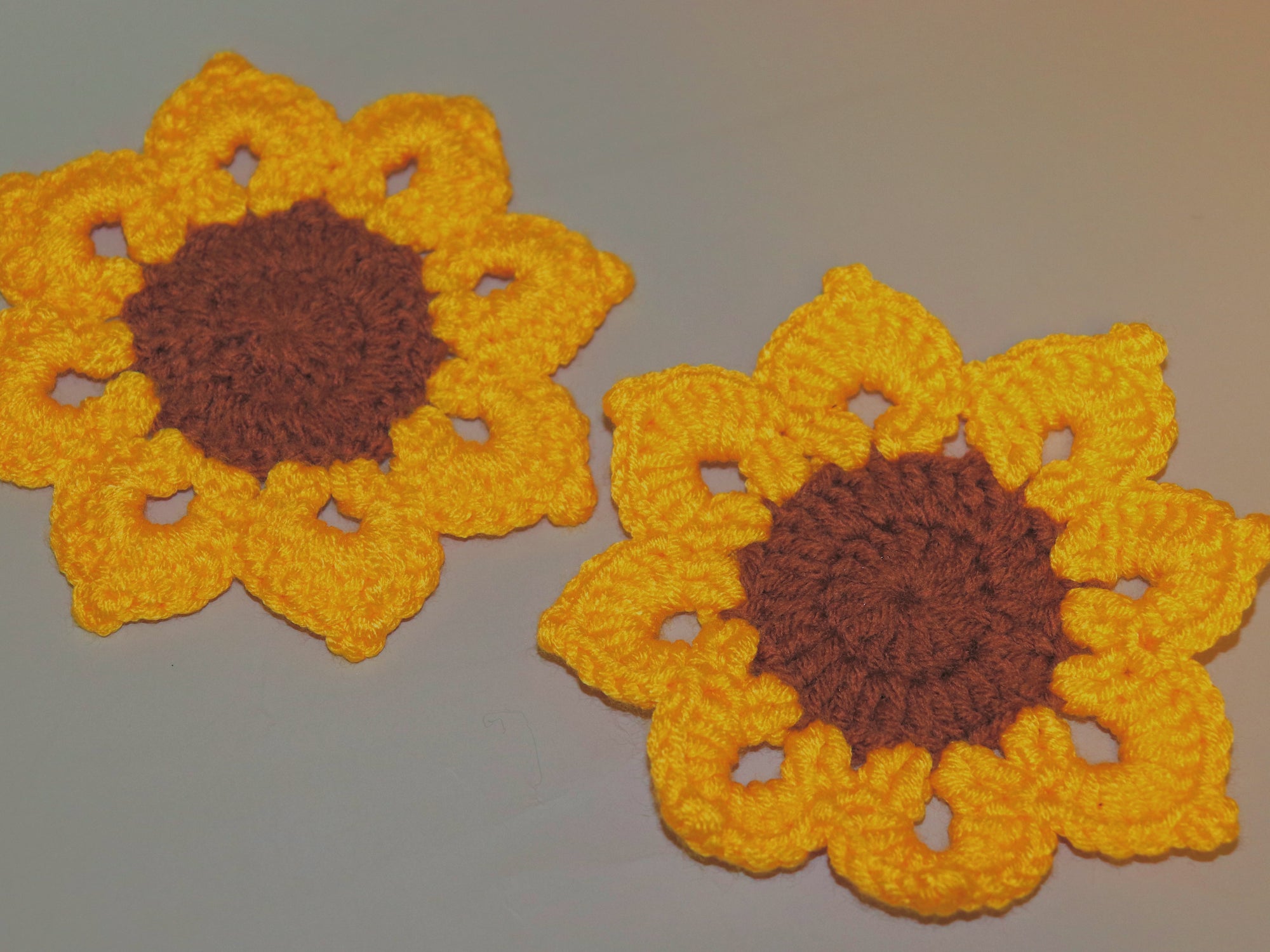 Sunflower Coasters 🌻