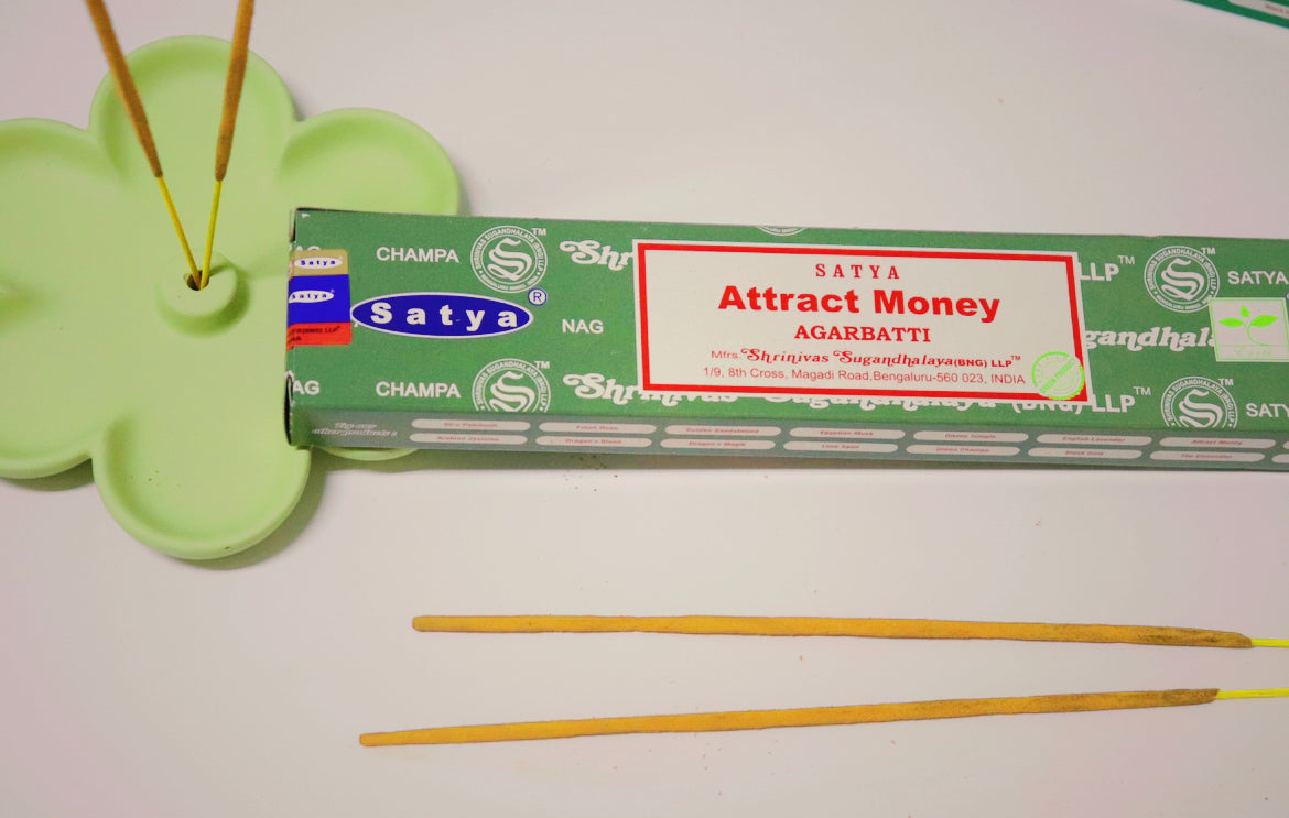 Attract Money 💴 Natural Incense Sticks