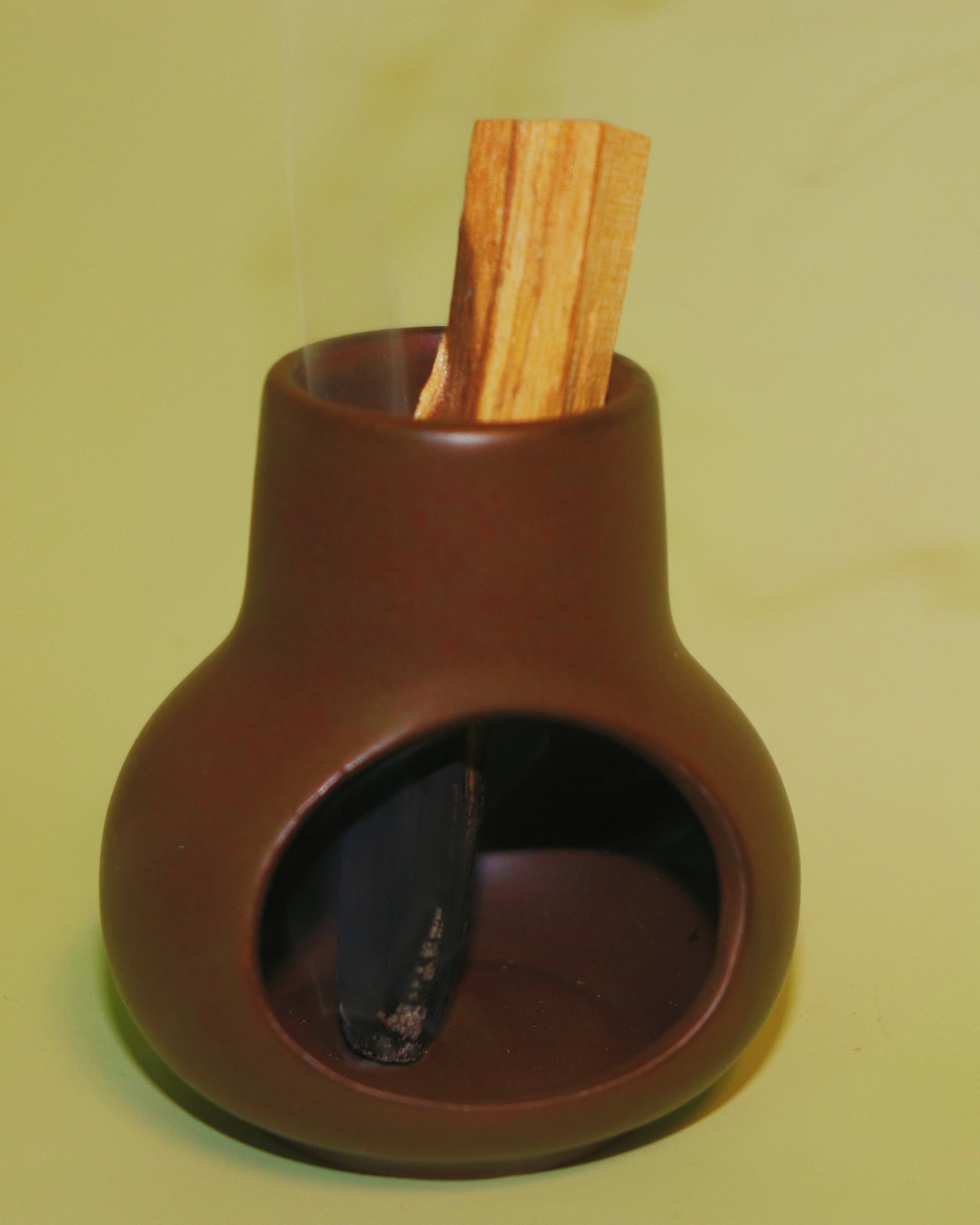 BROWN PALO SANTO CHIMNEY