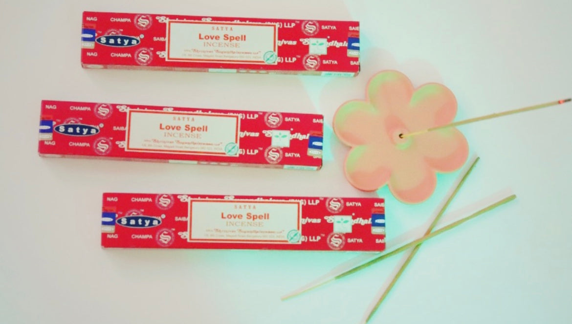 Love Spell Natural Incense Sticks