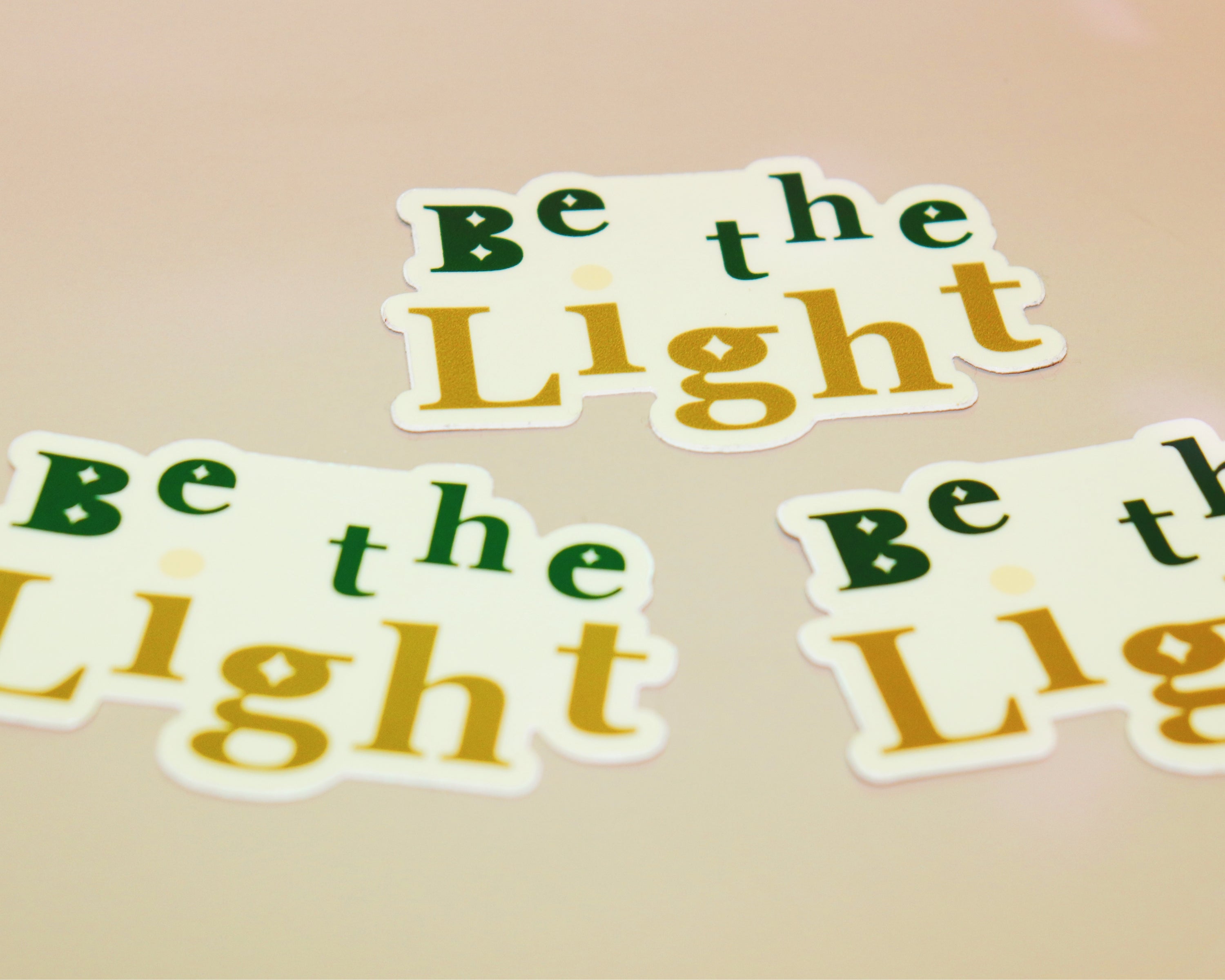 Be the Light Sticker