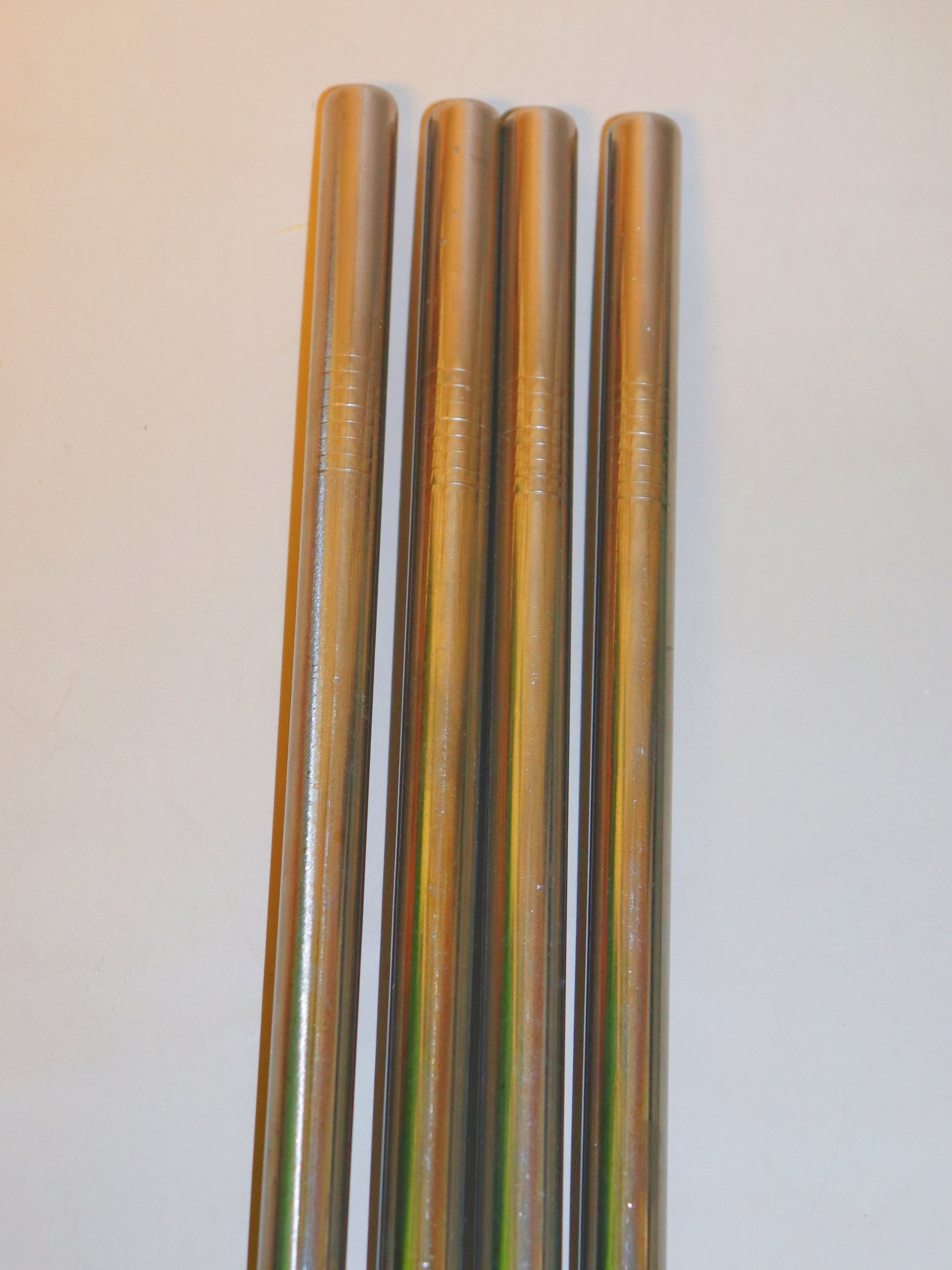 Silver Boba Straws