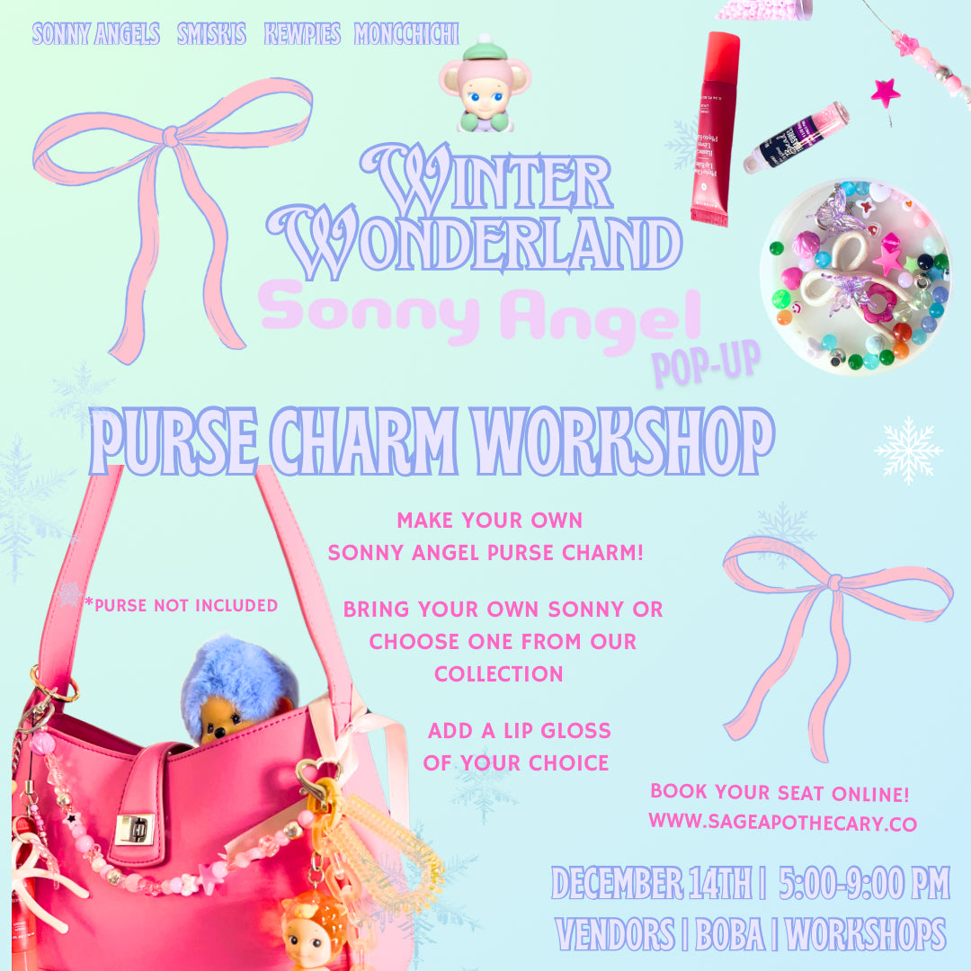 SONNY ANGEL PURSE CHARM WORKSHOP