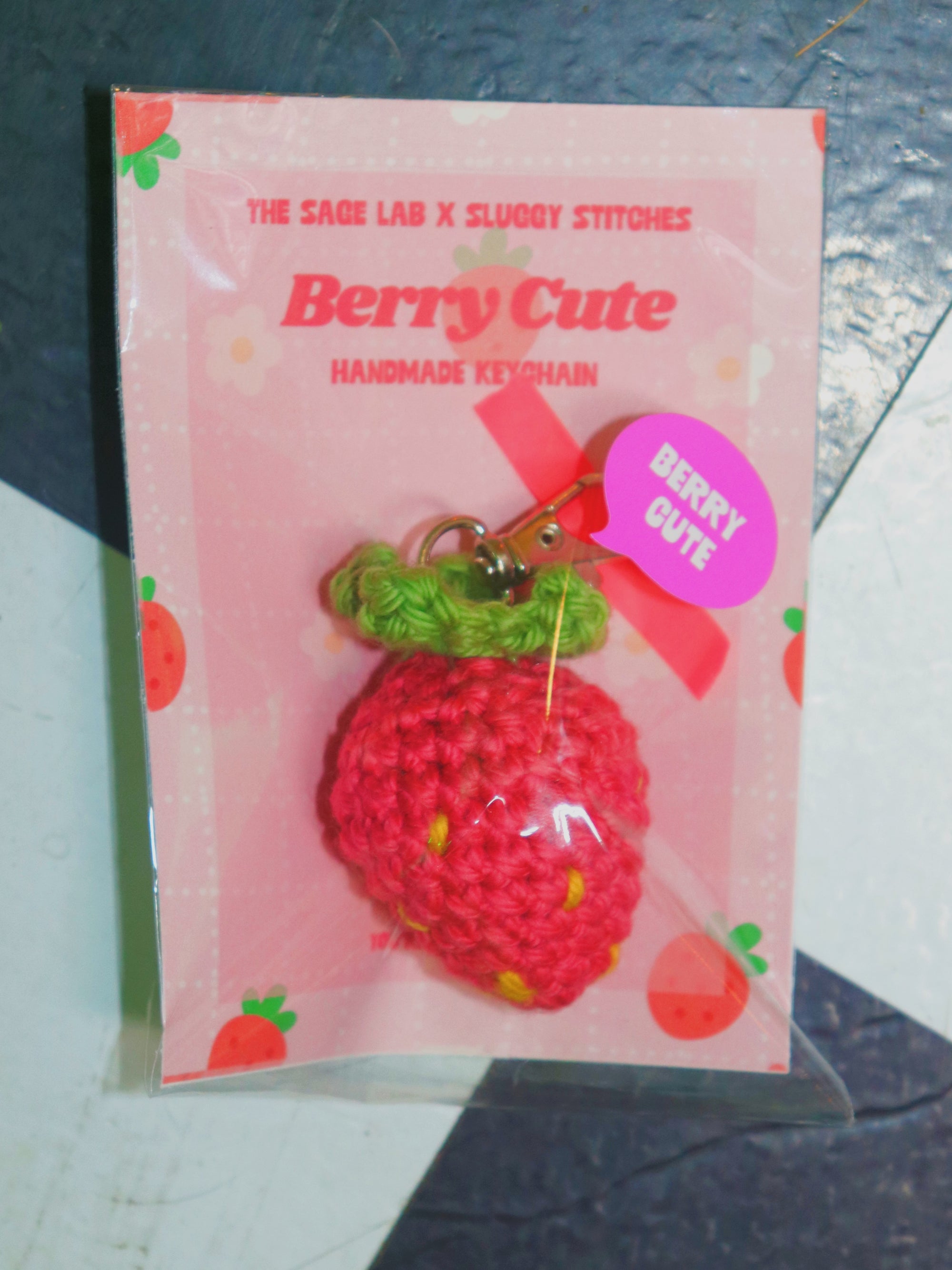 Strawberry Keychain