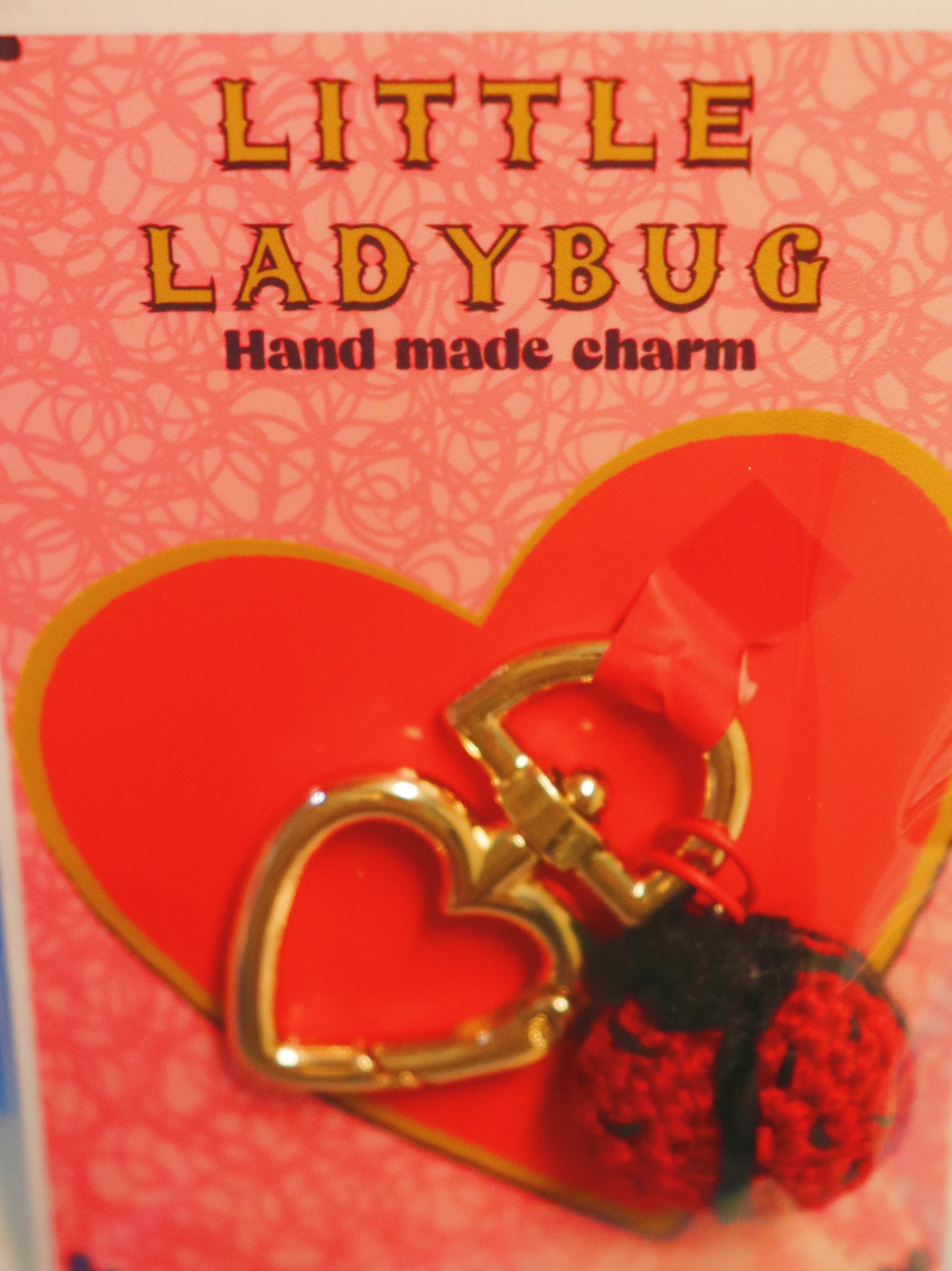 Little Ladybug Crochet Keychain