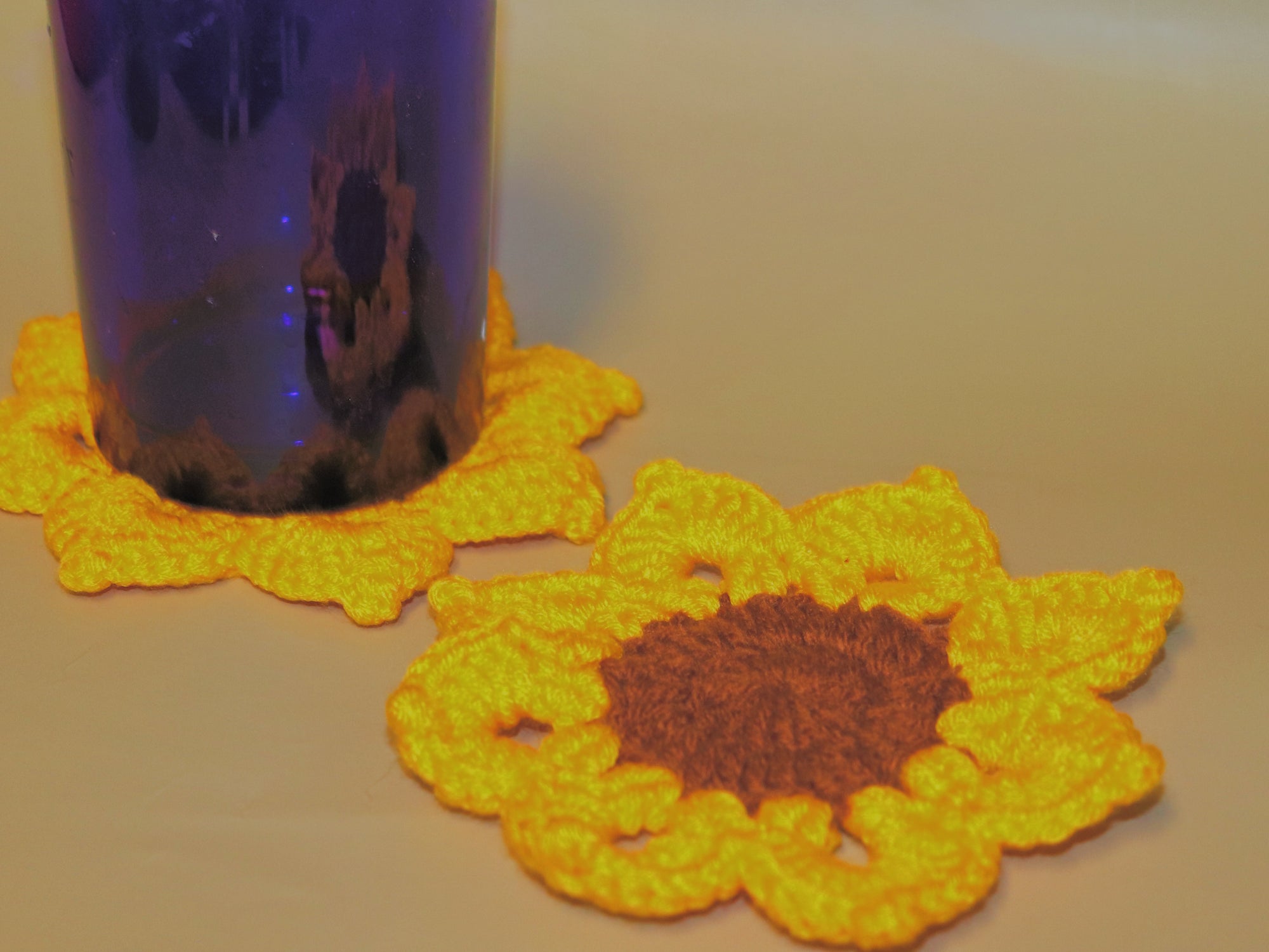 Sunflower Coasters 🌻