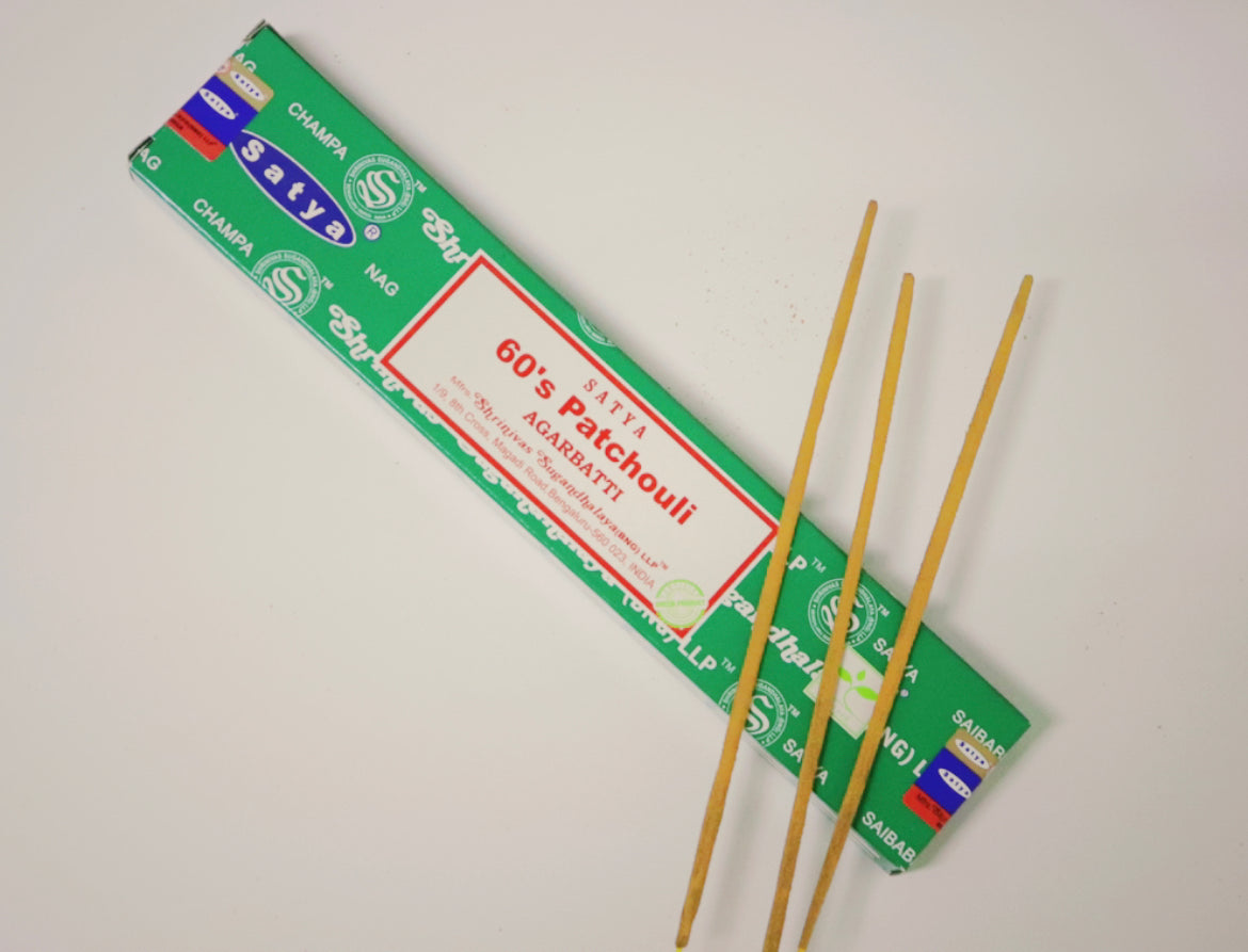 60’S PATCHOULI INCENSE STICKS