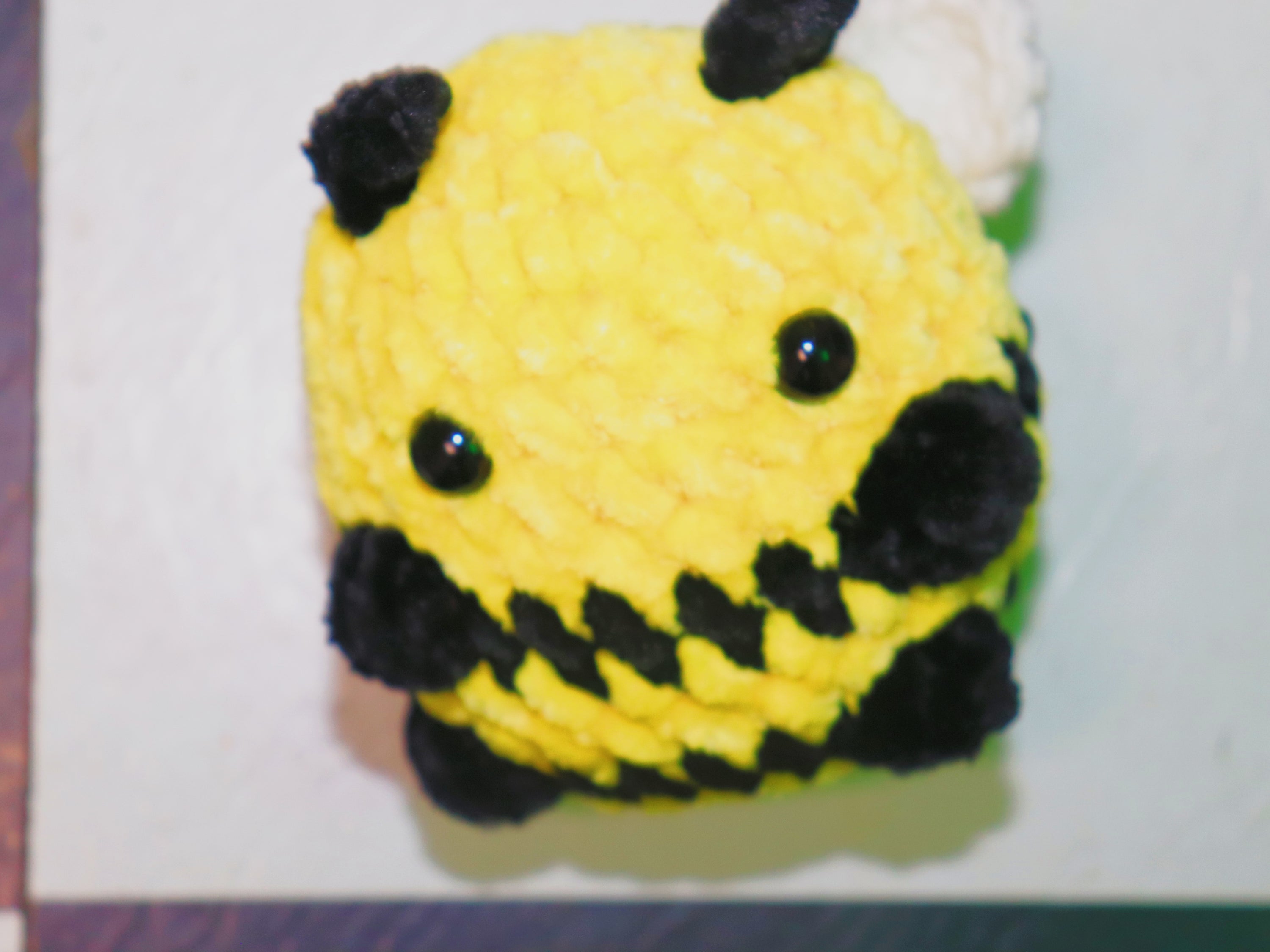 Busy Bee Crochet Charm