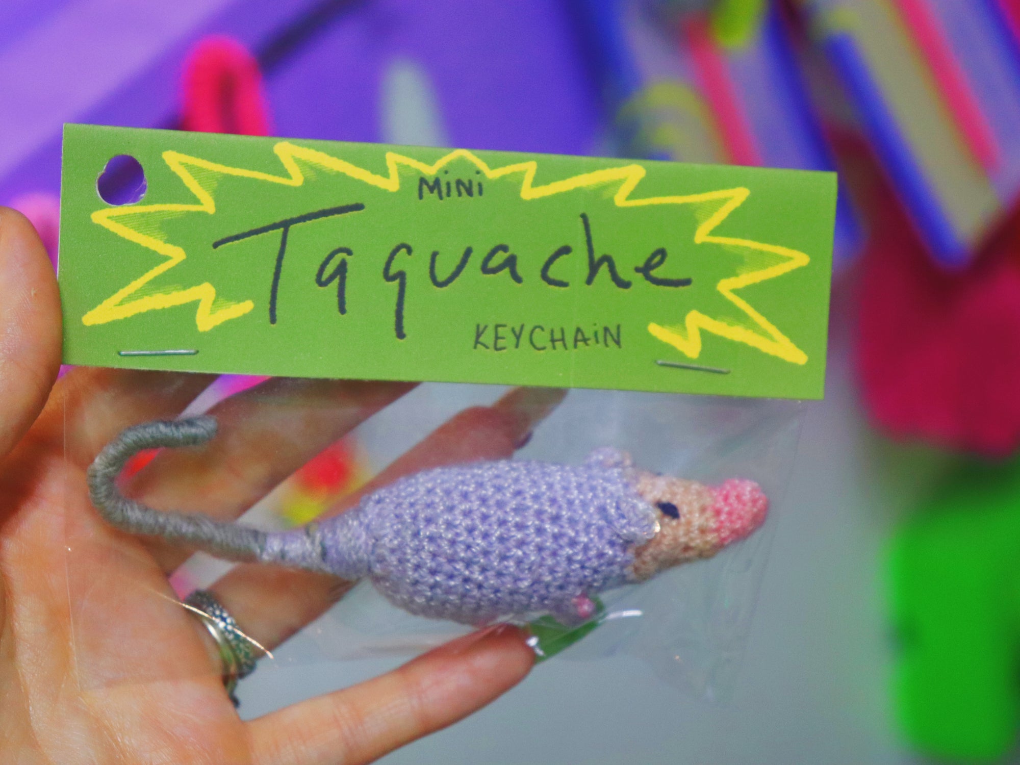 Taquache Keychain