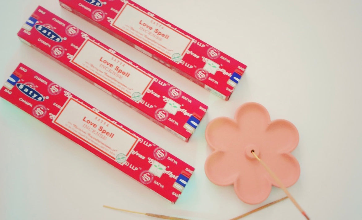 Love Spell Natural Incense Sticks