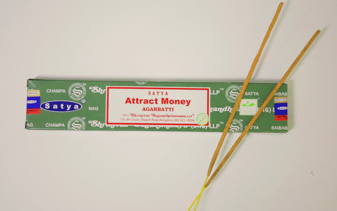 Attract Money 💴 Natural Incense Sticks