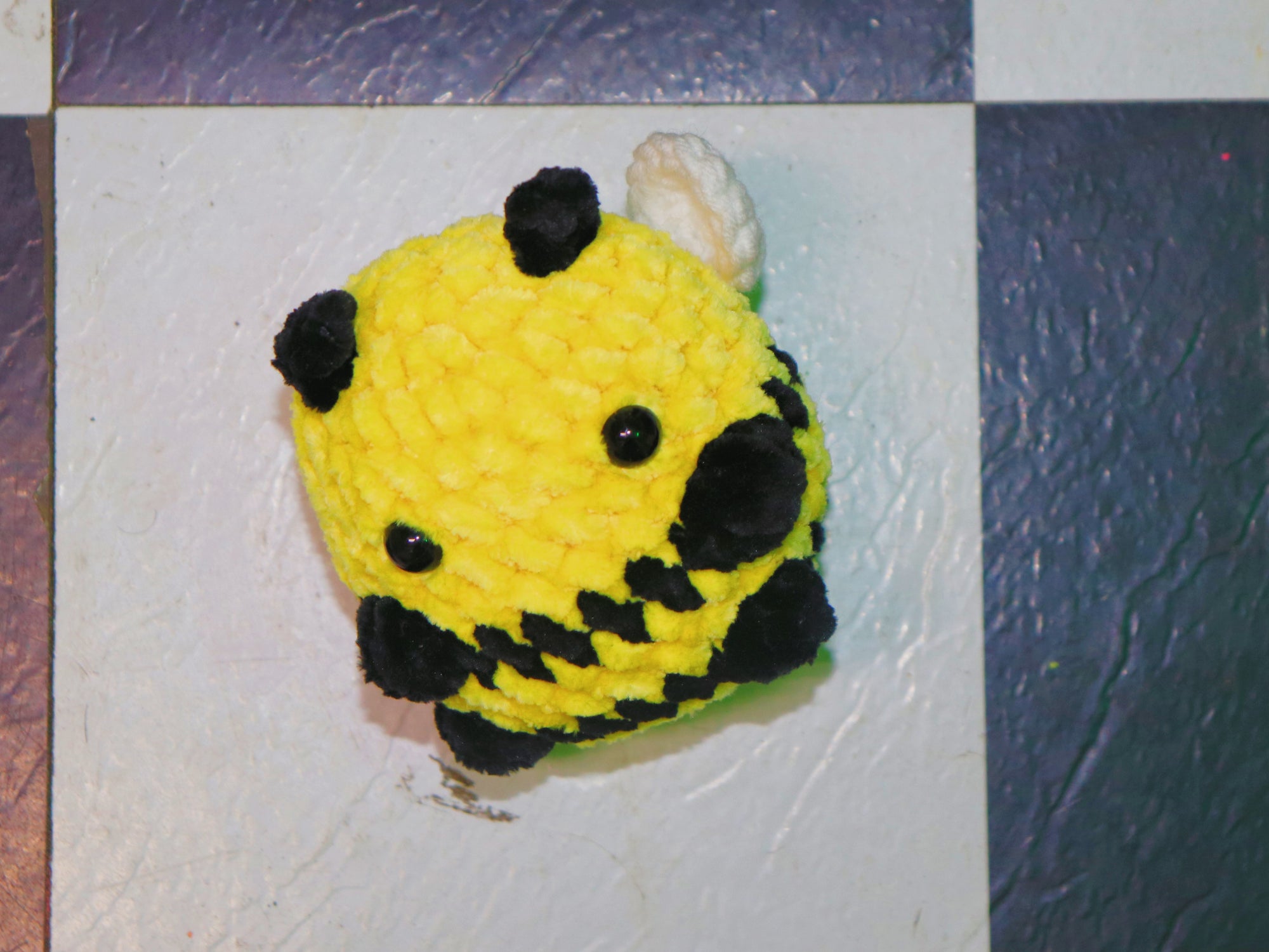 Busy Bee Crochet Charm