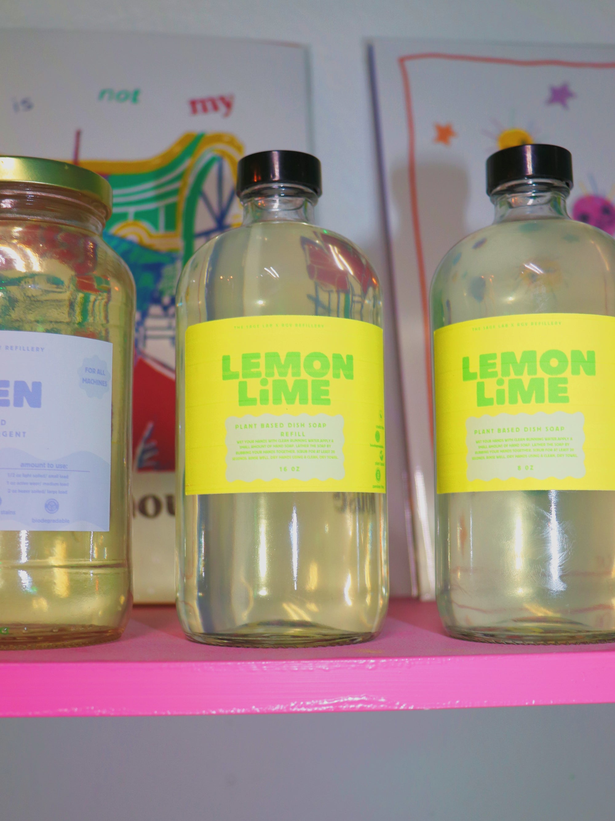 Lemon & Lime Dish Soap