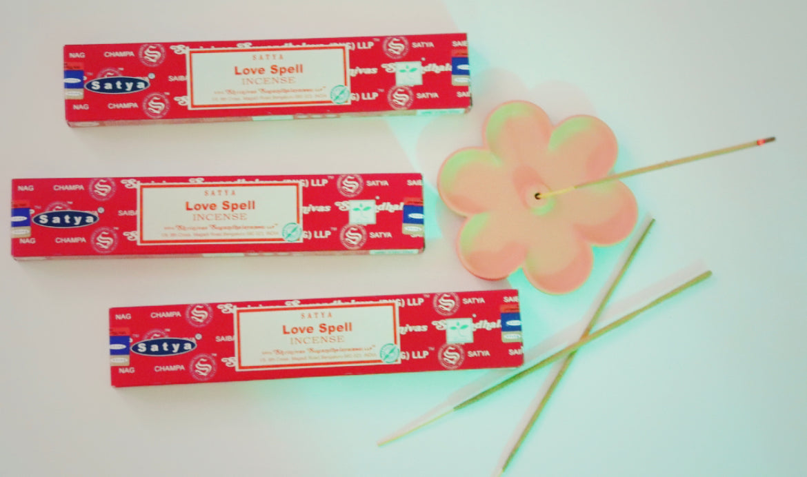 Love Spell Natural Incense Sticks