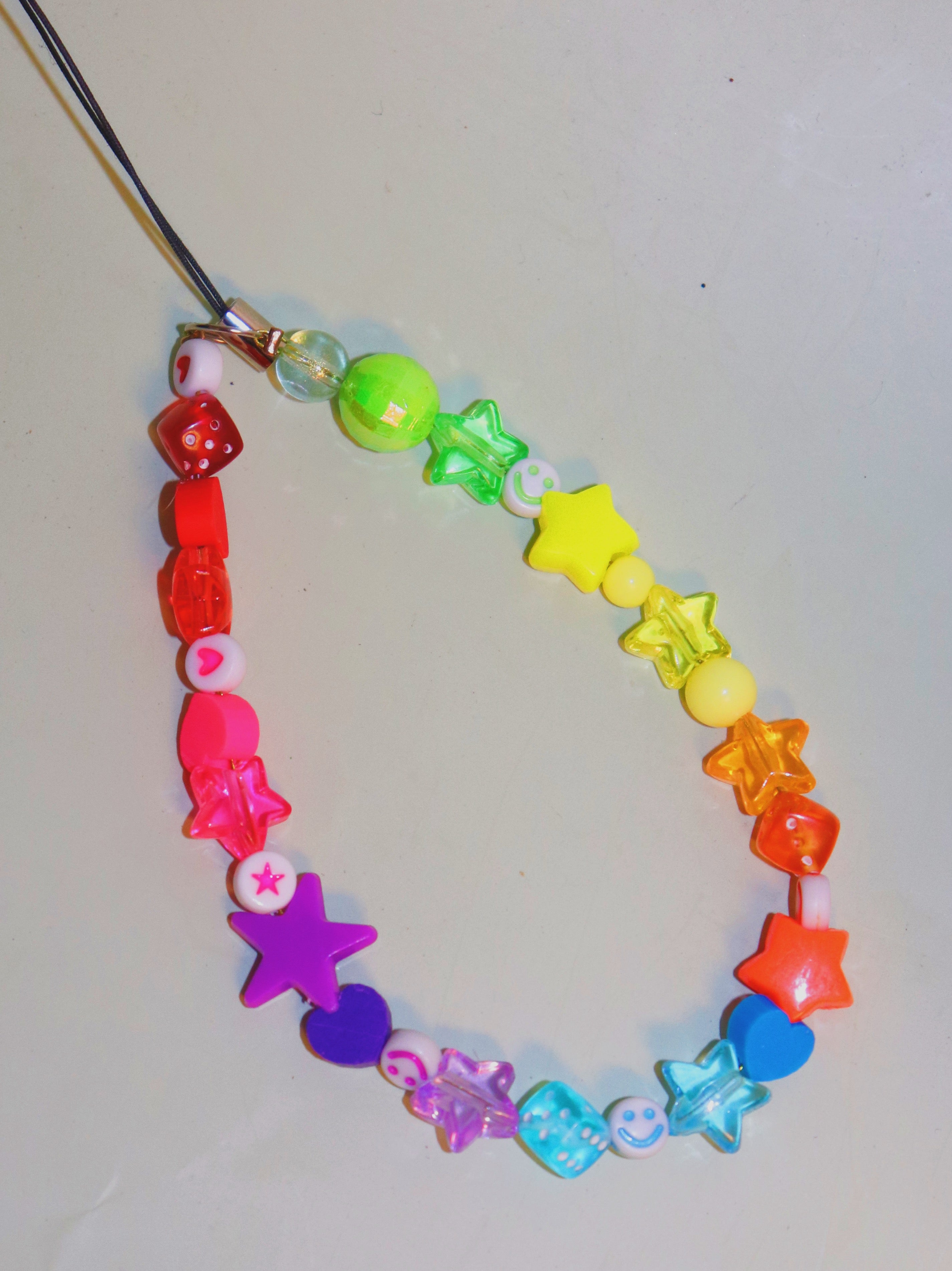 Rainbow Vibes Phone Strap