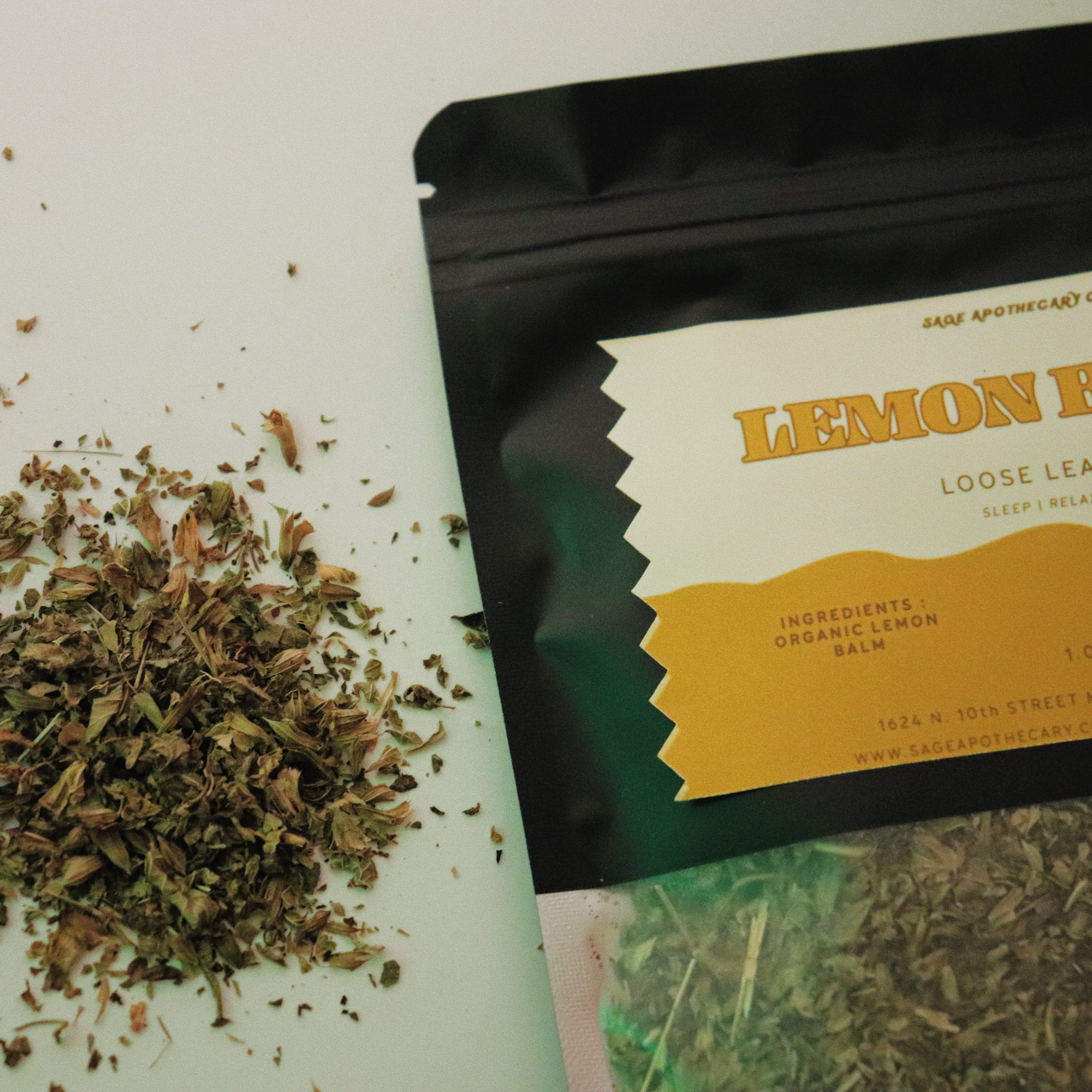 LEMON BALM LOOSE LEAF TEA BLEND