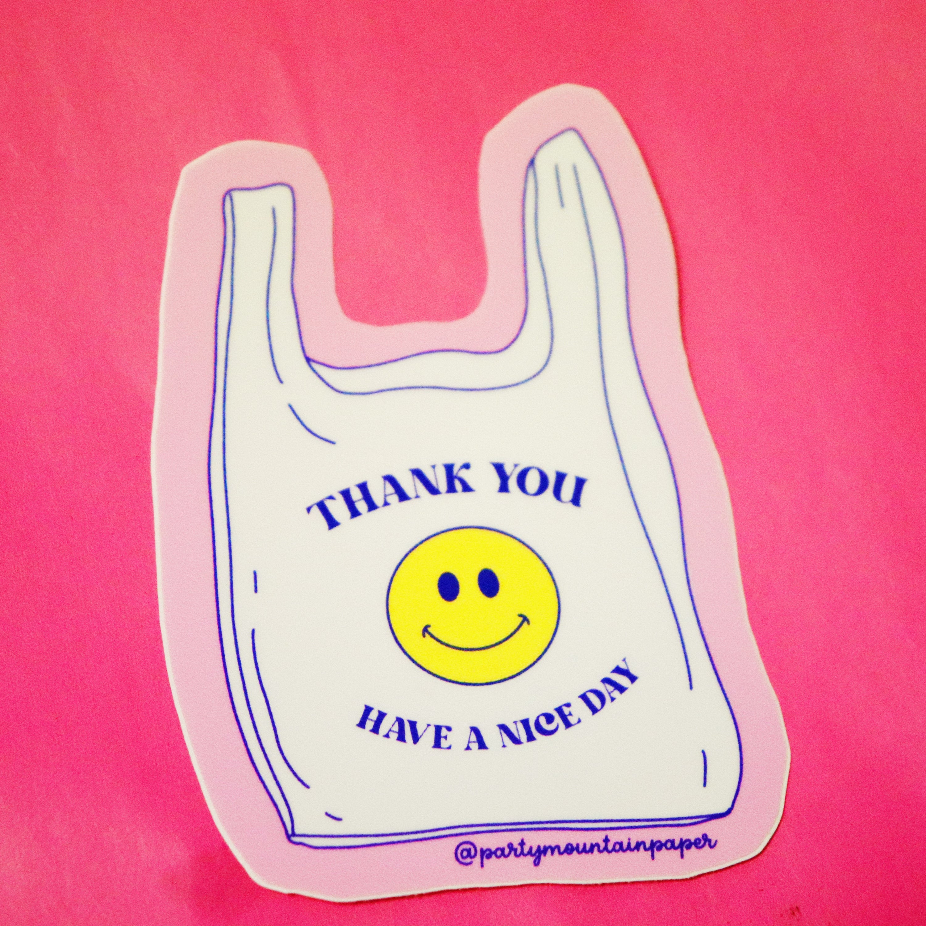 THANK YOU BAG 💫Sticker