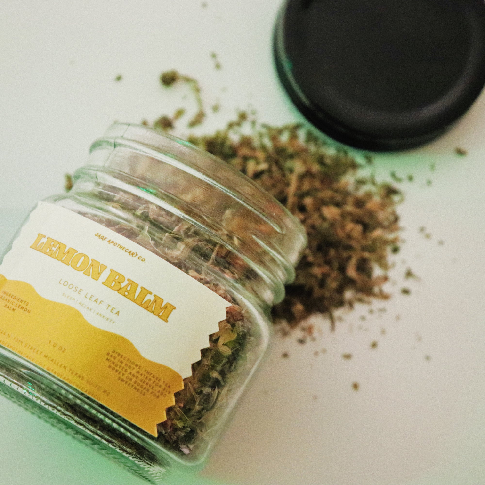 LEMON BALM LOOSE LEAF TEA BLEND