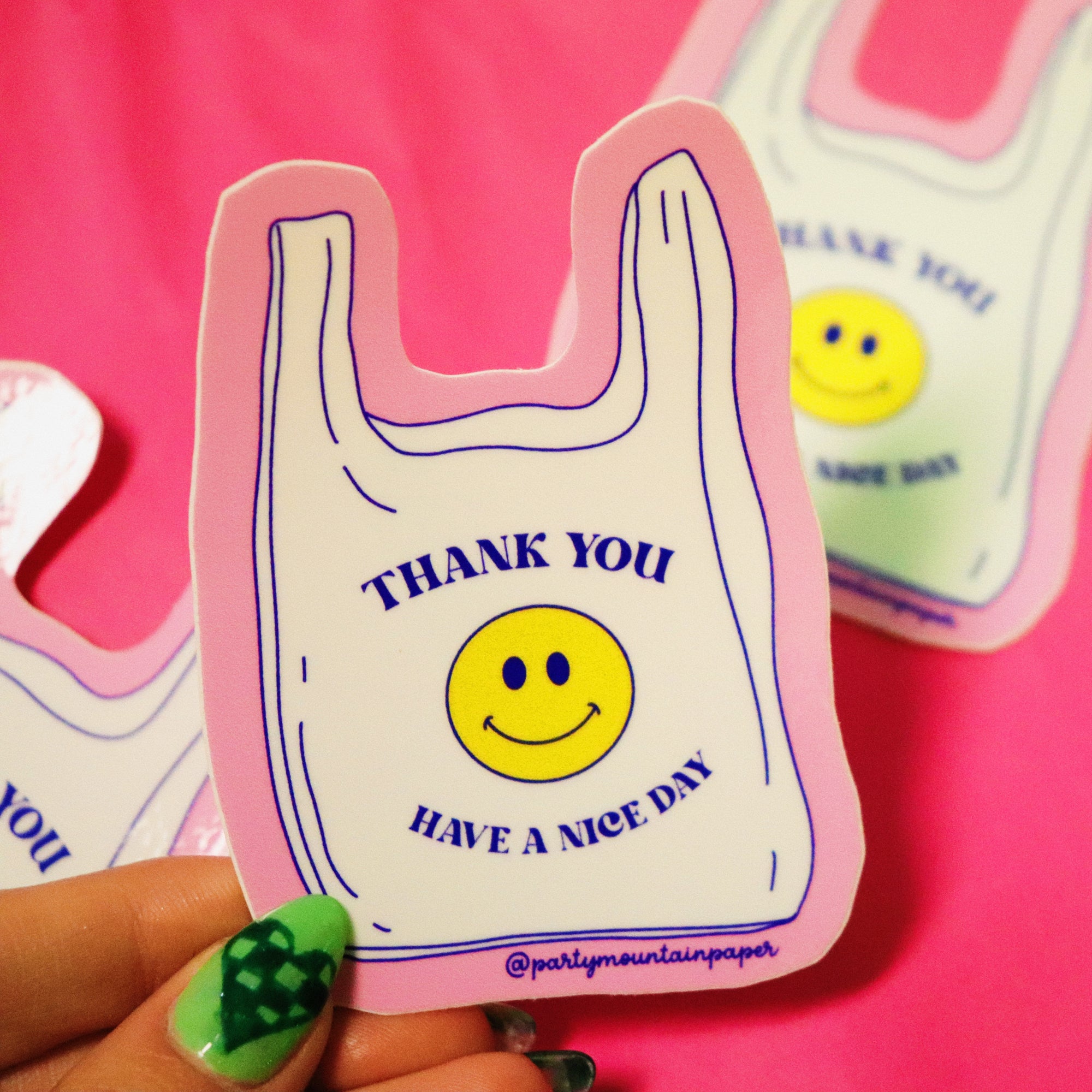 THANK YOU BAG 💫Sticker