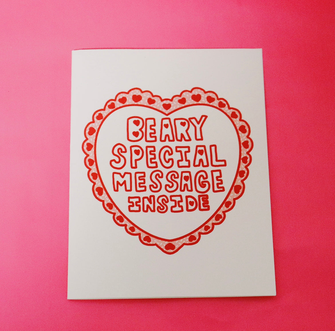 BEARY SPECIAL GREETING CARD